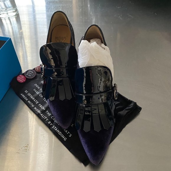 Black John Fluevog Cassiopei Celestial Shoes - Picture 3 of 6